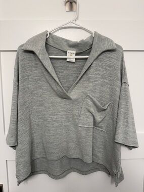 By Together Light Gray Knit Pullover